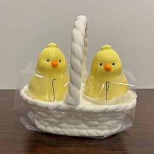 Rae Dunn Yellow Chick Salt and Pepper Shakers